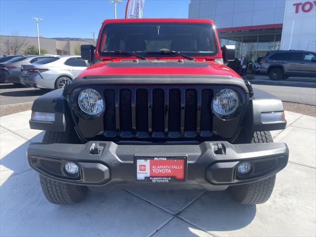 used 2021 Jeep Wrangler Unlimited car, priced at $32,226