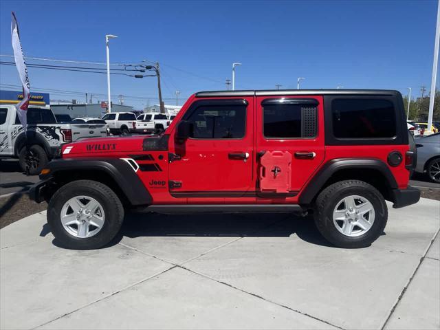 used 2021 Jeep Wrangler Unlimited car, priced at $32,226