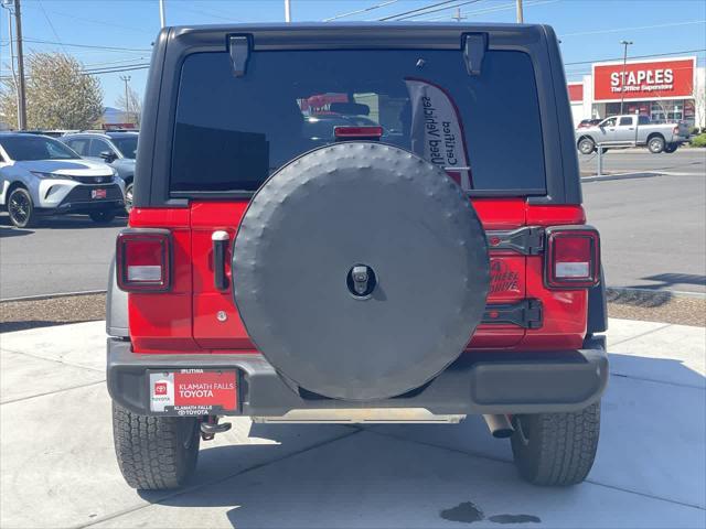 used 2021 Jeep Wrangler Unlimited car, priced at $32,226