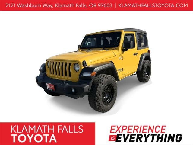 used 2021 Jeep Wrangler car, priced at $26,989