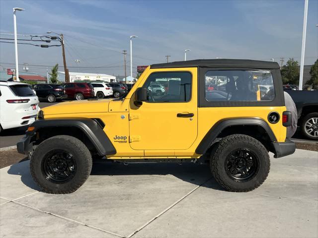 used 2021 Jeep Wrangler car, priced at $26,989