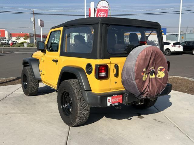 used 2021 Jeep Wrangler car, priced at $26,989