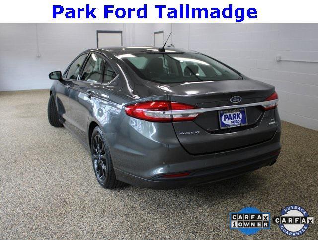 used 2017 Ford Fusion car, priced at $15,788