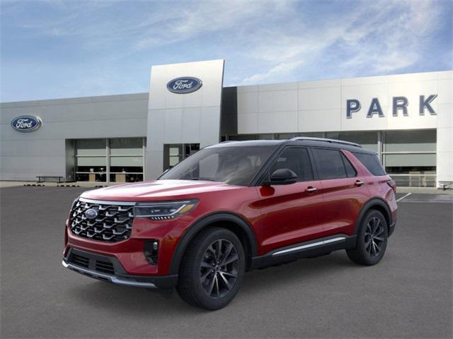 new 2025 Ford Explorer car, priced at $60,342