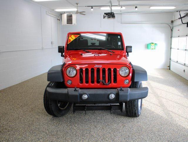 used 2015 Jeep Wrangler car, priced at $22,900