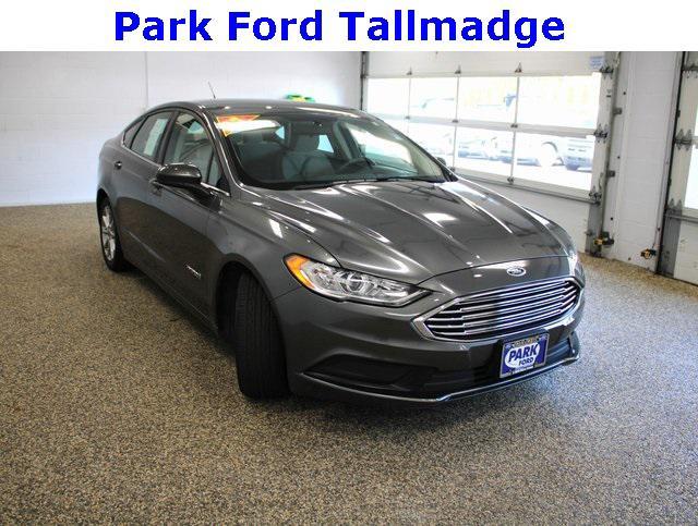 used 2017 Ford Fusion Hybrid car, priced at $12,488