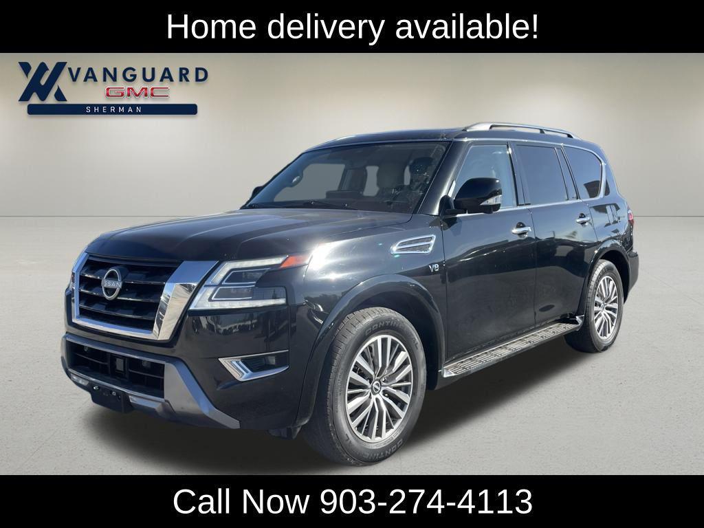 used 2021 Nissan Armada car, priced at $24,700