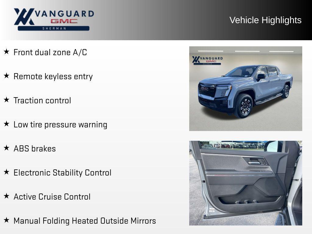 new 2026 GMC Sierra EV car, priced at $66,844