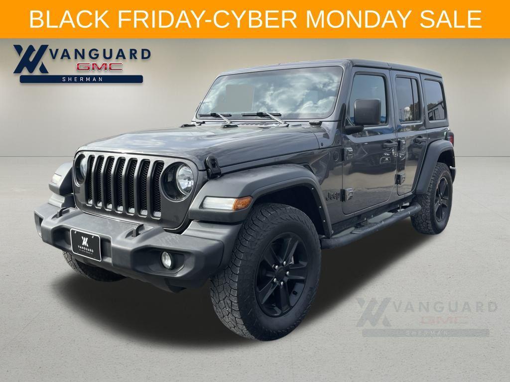 used 2022 Jeep Wrangler Unlimited car, priced at $28,931
