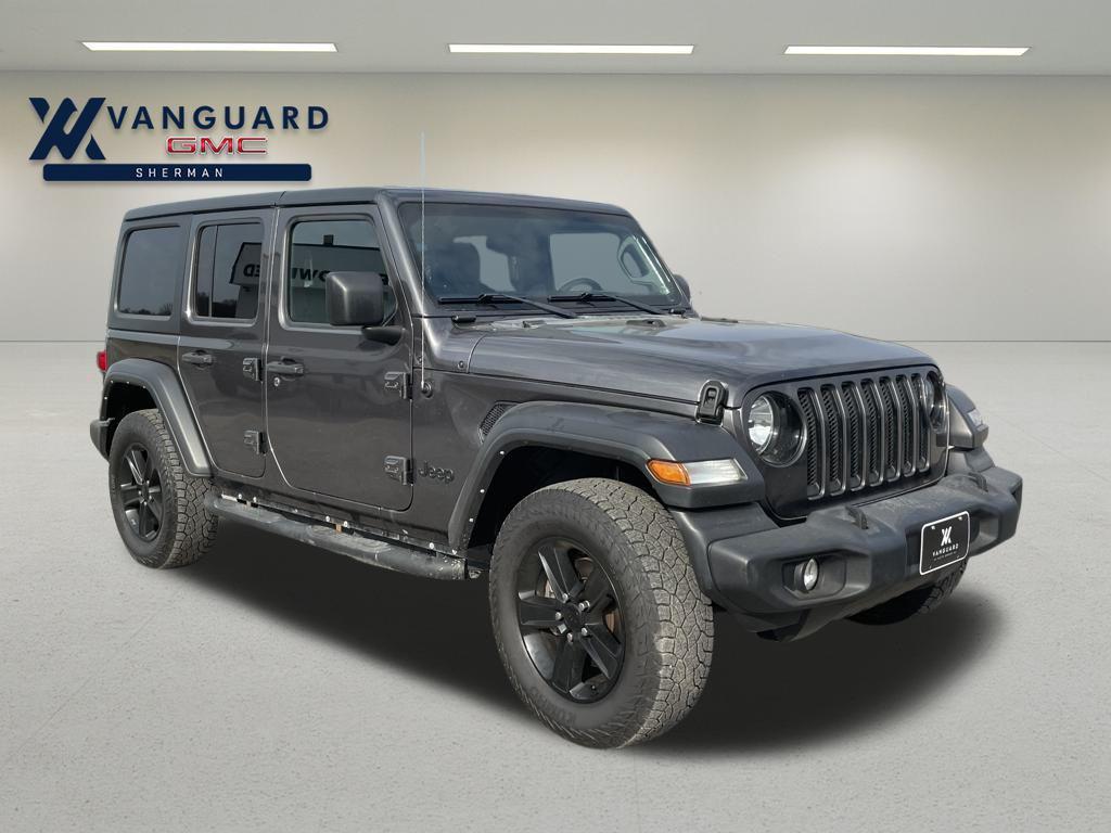 used 2022 Jeep Wrangler Unlimited car, priced at $28,931