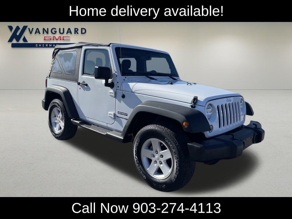 used 2018 Jeep Wrangler JK car, priced at $18,400