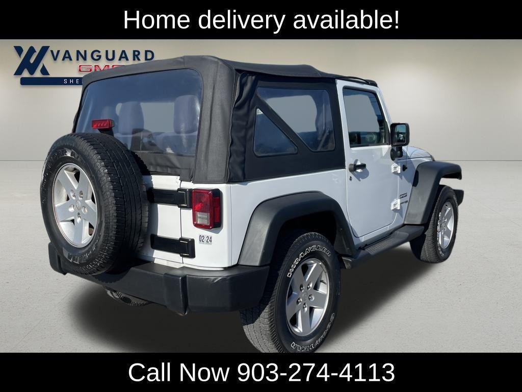 used 2018 Jeep Wrangler JK car, priced at $18,400