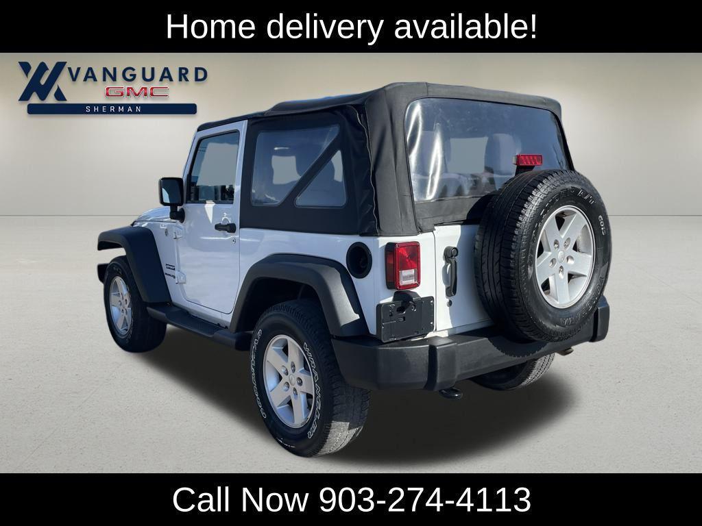 used 2018 Jeep Wrangler JK car, priced at $18,400