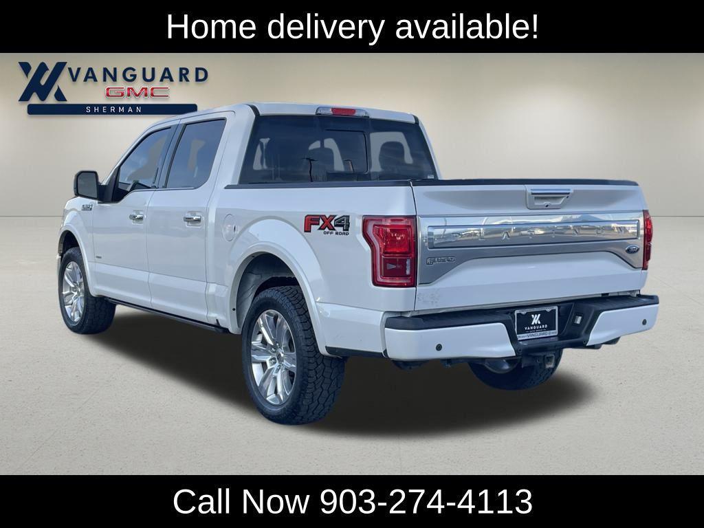 used 2015 Ford F-150 car, priced at $30,700
