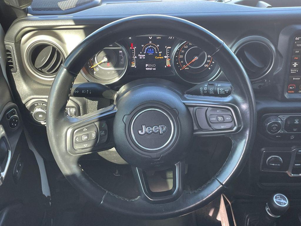used 2021 Jeep Wrangler car, priced at $25,658