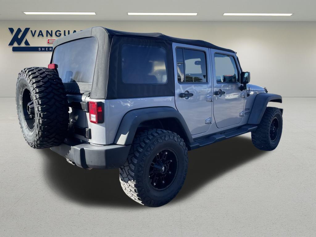used 2017 Jeep Wrangler Unlimited car, priced at $16,887