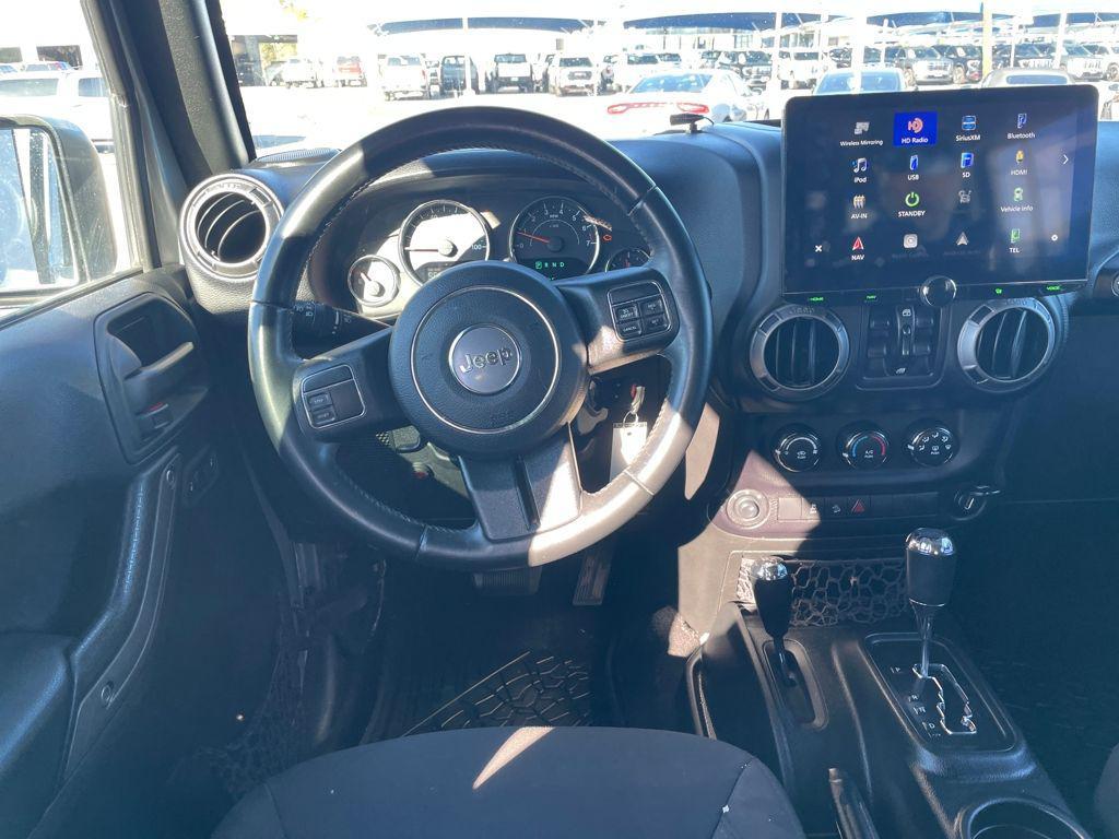 used 2017 Jeep Wrangler Unlimited car, priced at $16,887