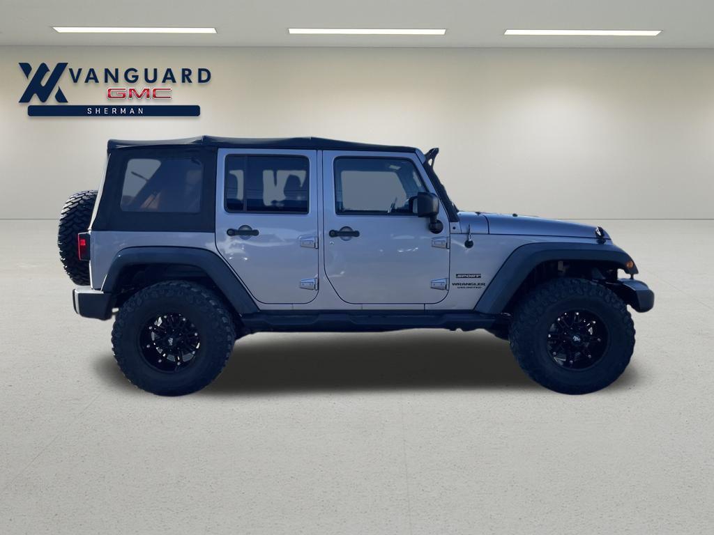 used 2017 Jeep Wrangler Unlimited car, priced at $16,887