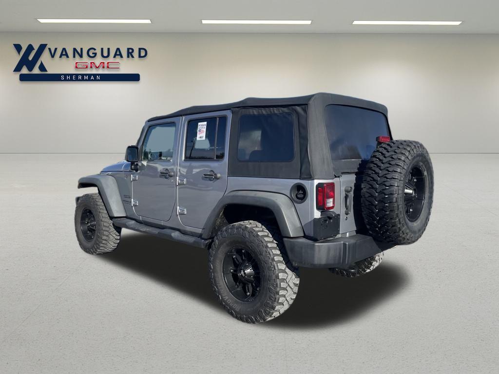 used 2017 Jeep Wrangler Unlimited car, priced at $16,887