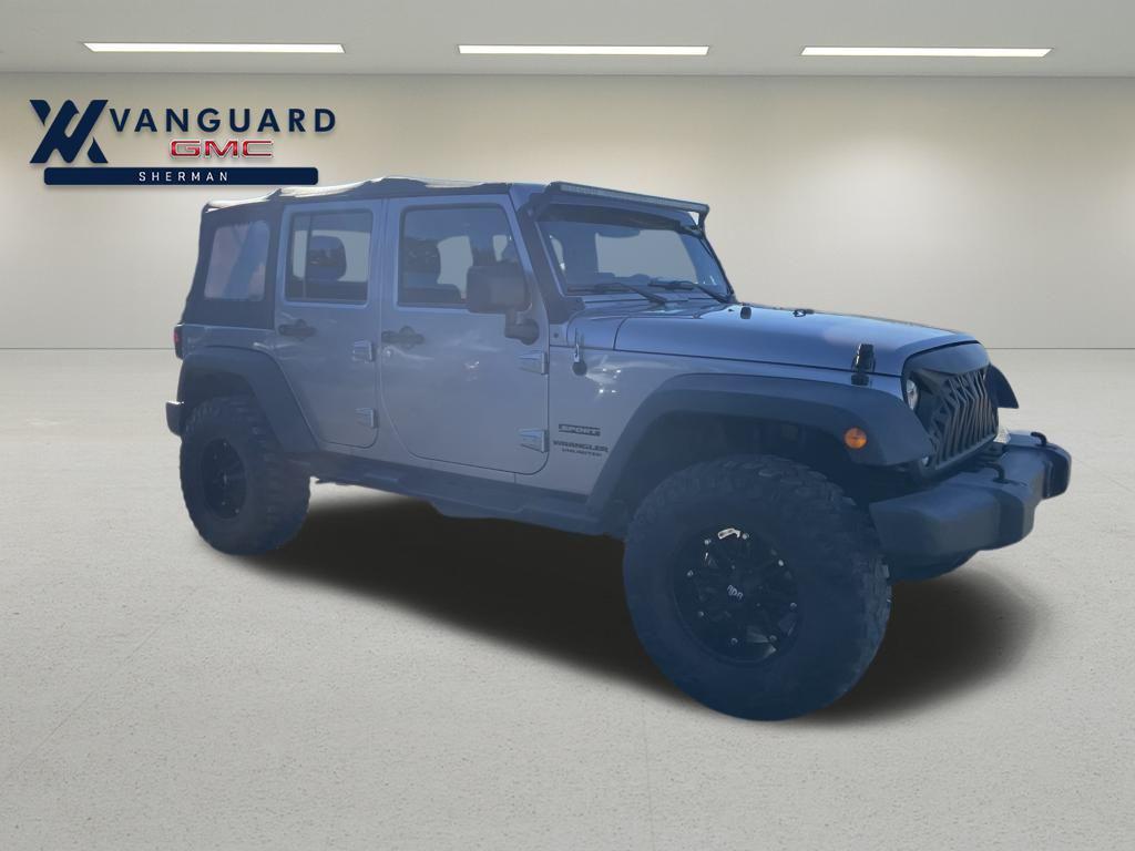 used 2017 Jeep Wrangler Unlimited car, priced at $16,887
