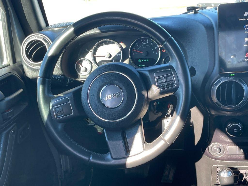 used 2017 Jeep Wrangler Unlimited car, priced at $16,887