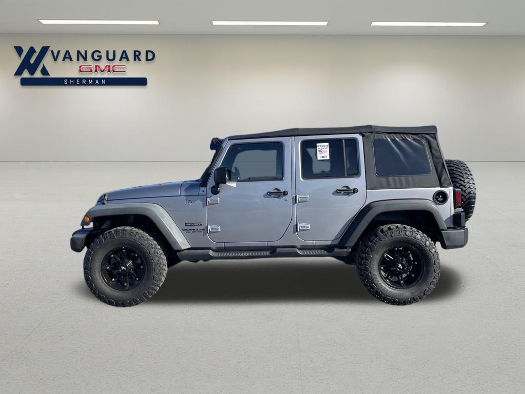 used 2017 Jeep Wrangler Unlimited car, priced at $16,887