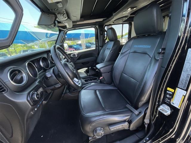 used 2021 Jeep Wrangler Unlimited 4xe car, priced at $34,299