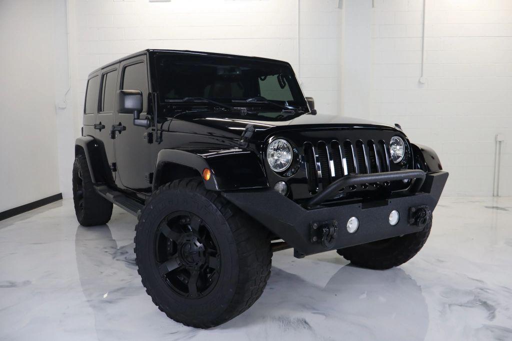 used 2015 Jeep Wrangler Unlimited car, priced at $20,400
