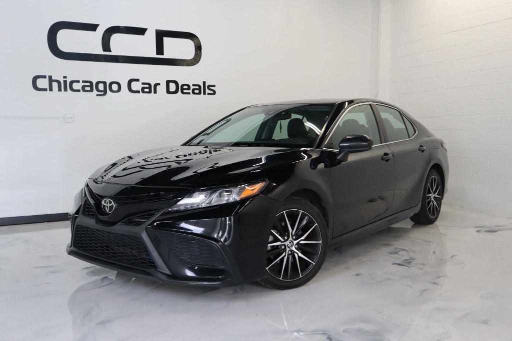 used 2021 Toyota Camry car, priced at $18,800