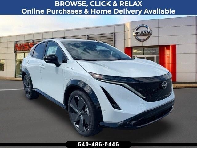 new 2025 Nissan ARIYA car, priced at $45,202