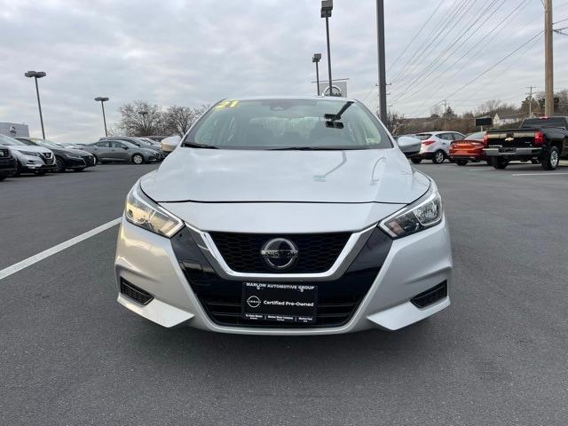 used 2021 Nissan Versa car, priced at $14,500