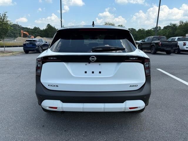 new 2025 Nissan Kicks car, priced at $27,124