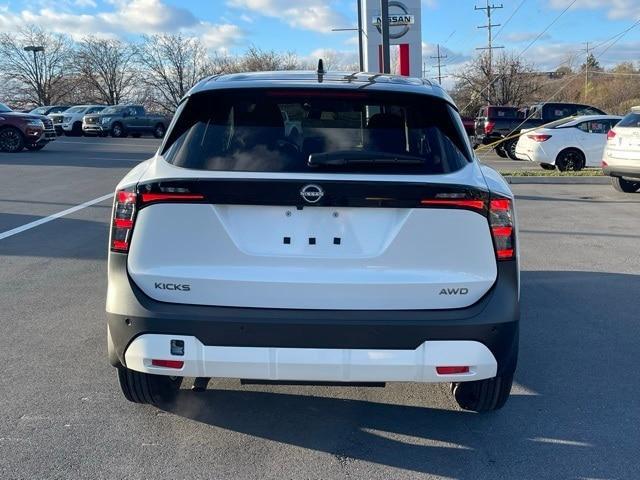 new 2025 Nissan Kicks car, priced at $27,399