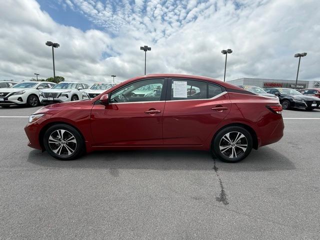 used 2021 Nissan Sentra car, priced at $19,500