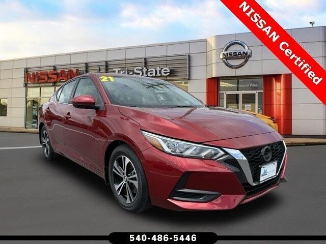 used 2021 Nissan Sentra car, priced at $19,500