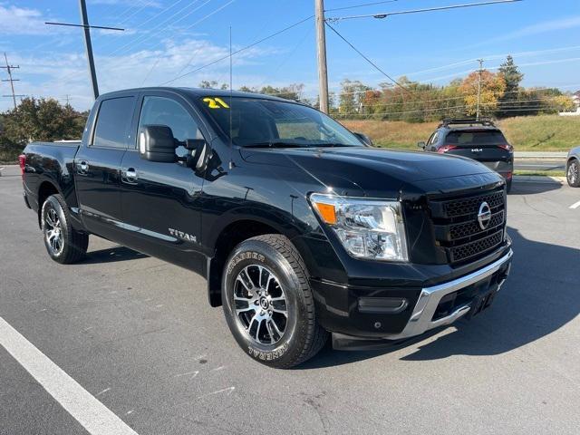 used 2021 Nissan Titan car, priced at $34,900