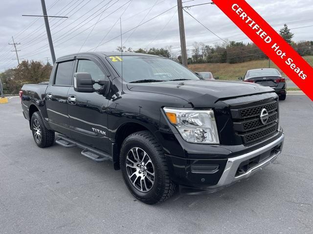 used 2021 Nissan Titan car, priced at $30,500