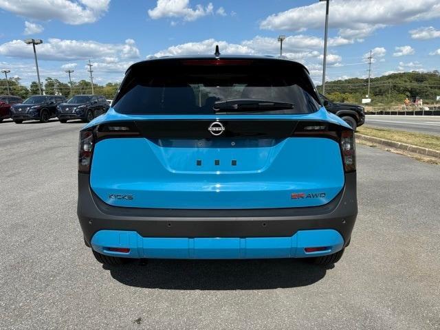 new 2025 Nissan Kicks car, priced at $32,123