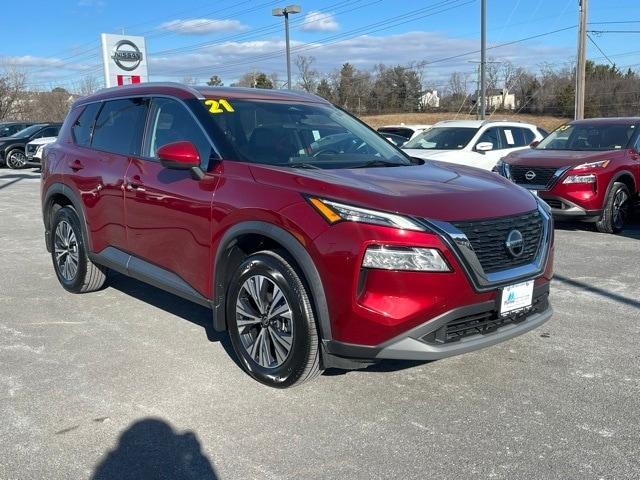 used 2021 Nissan Rogue car, priced at $16,500