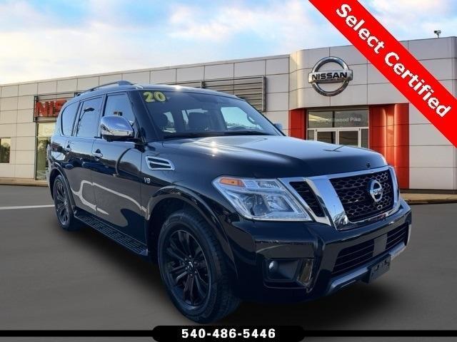 used 2020 Nissan Armada car, priced at $27,500