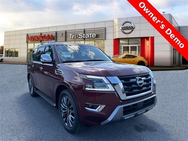 used 2023 Nissan Armada car, priced at $48,500