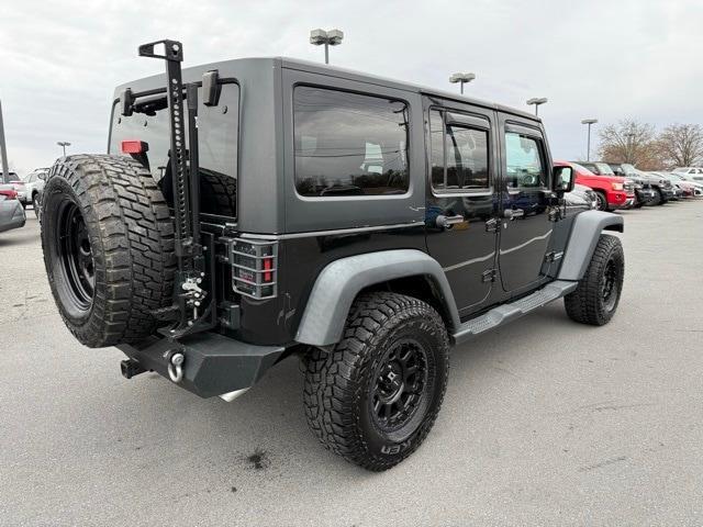 used 2017 Jeep Wrangler Unlimited car, priced at $23,900