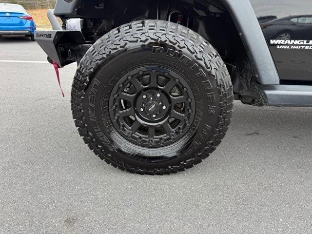 used 2017 Jeep Wrangler Unlimited car, priced at $23,900