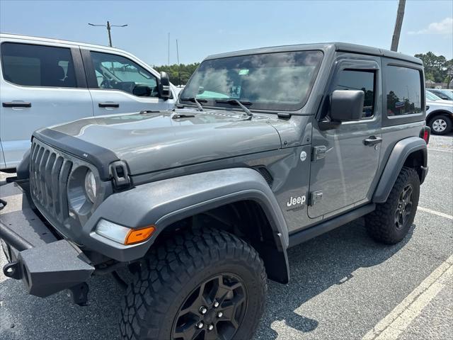 used 2018 Jeep Wrangler car, priced at $23,319