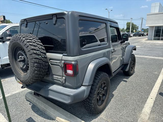 used 2018 Jeep Wrangler car, priced at $23,317