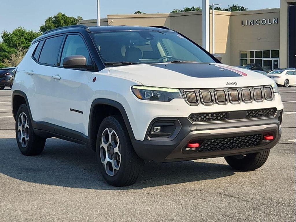 used 2022 Jeep Compass car, priced at $25,302