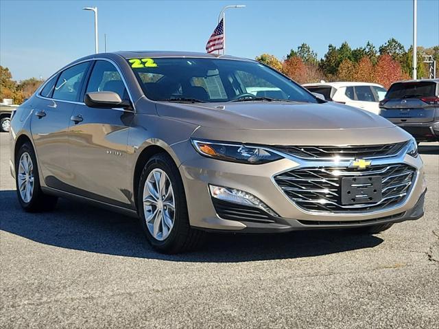 used 2022 Chevrolet Malibu car, priced at $18,879