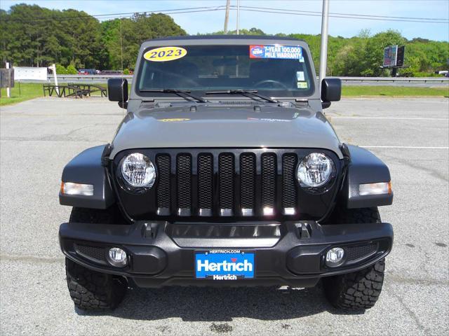 used 2023 Jeep Wrangler car, priced at $32,825