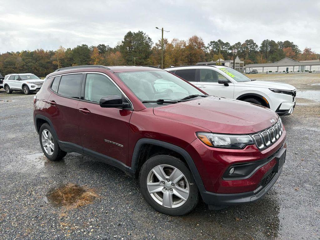 used 2022 Jeep Compass car, priced at $19,387