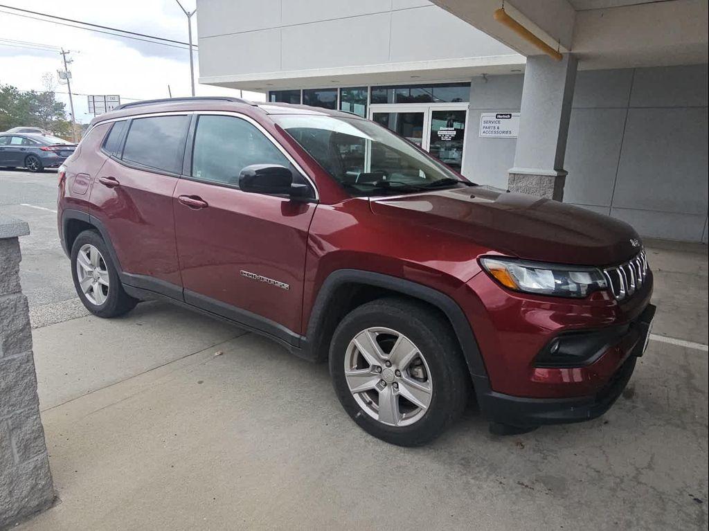 used 2022 Jeep Compass car, priced at $19,387